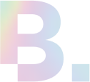 B logo